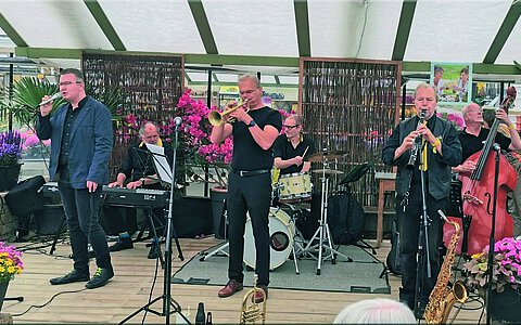 Am 17. August ist Jazz im Park -  Das Stadtteil-Kulturfest